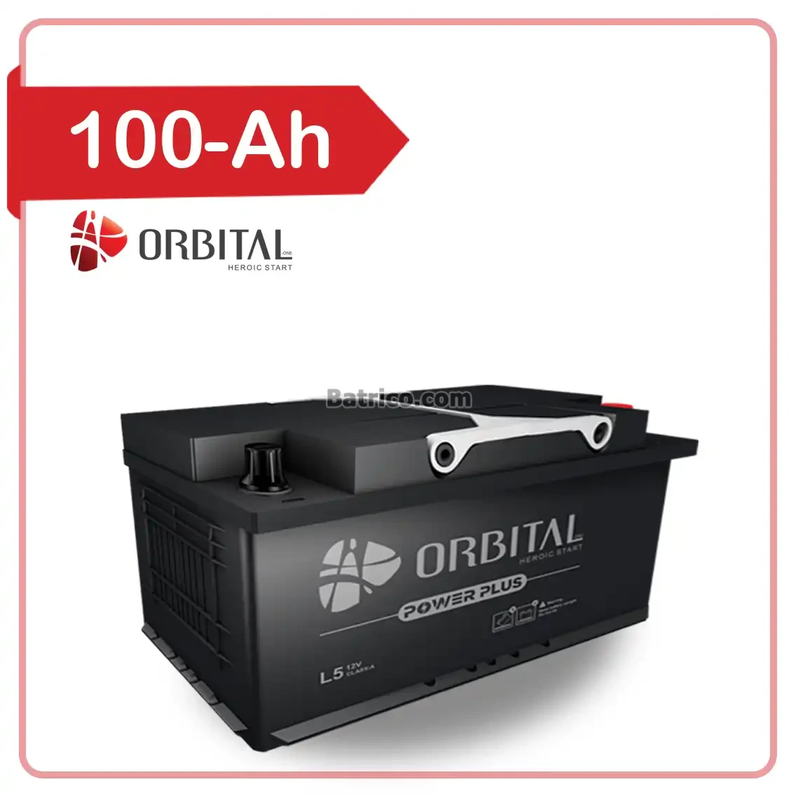 باتری اوربیتال- 100 آمپر- قالب L5
