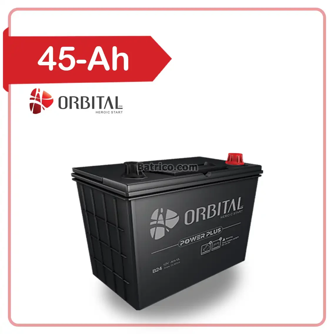 باتری اوربیتال- 45 آمپر- قالب B24