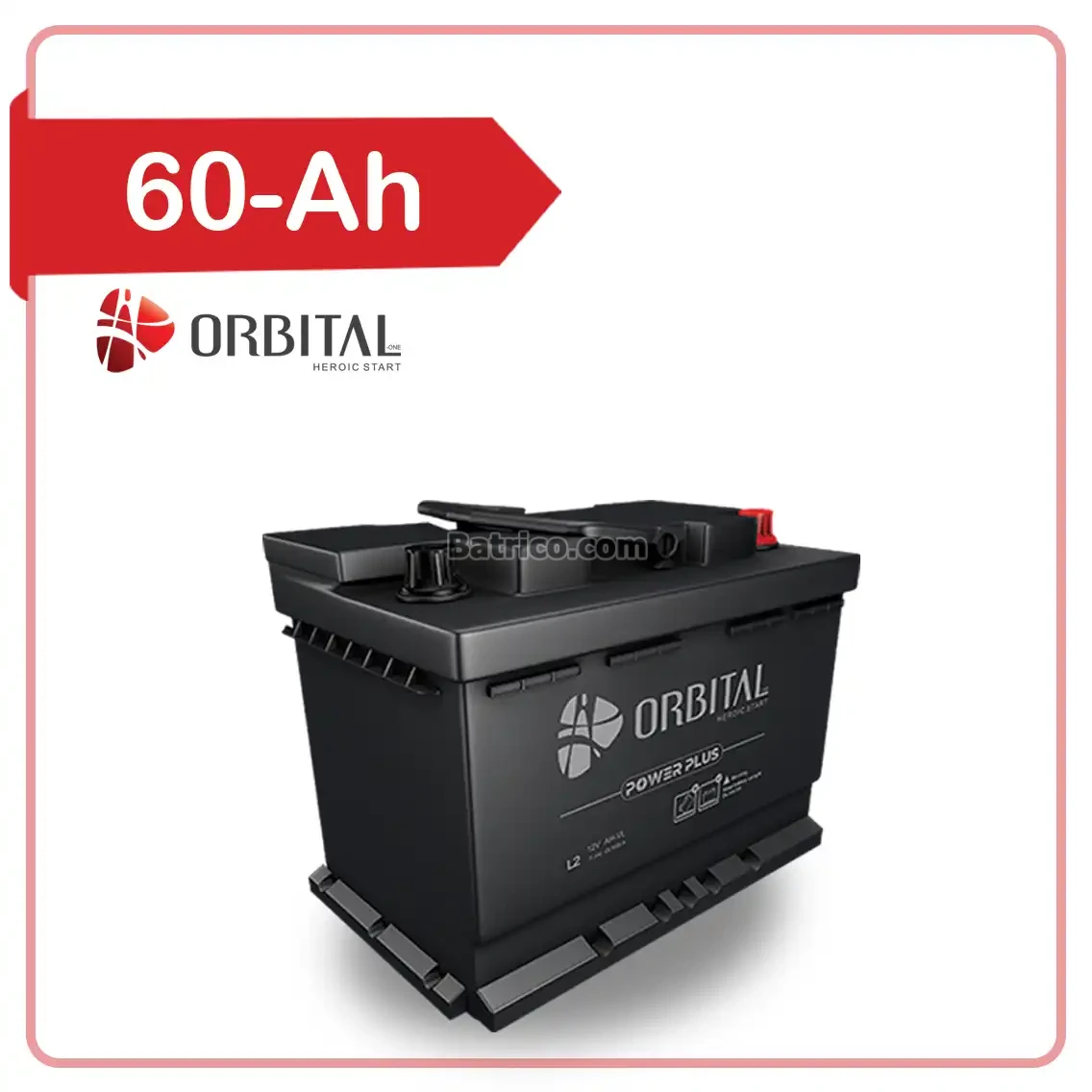 باتری اوربیتال- 60 آمپر- قالب L2 و D23