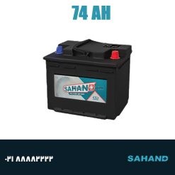 باتری 74 آمپر سهند صبا باتری