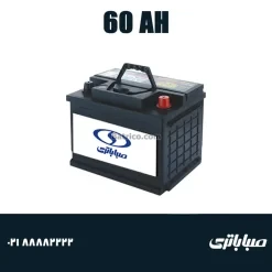 باتری 60 آمپر صبا باتری