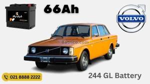 ظرفیت باتری ولوو 244 GL