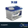 باتری 74 آمپر اکسون صبا