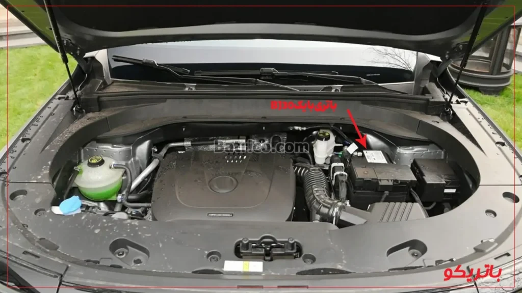 محل قرارگیری باتری بایک BJ30 - باتریکو